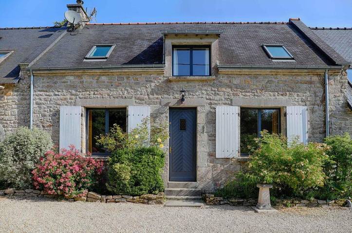 Location de vacances pour 5 personnes, avec jardin ainsi que piscine et vue à Persquen - 4