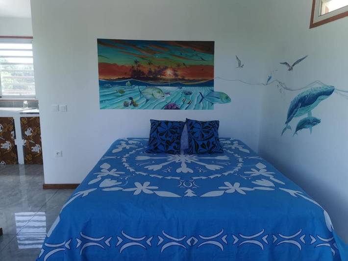 Gîte pour 3 personnes, avec terrasse ainsi que vue et jardin dans Fakarava - 3