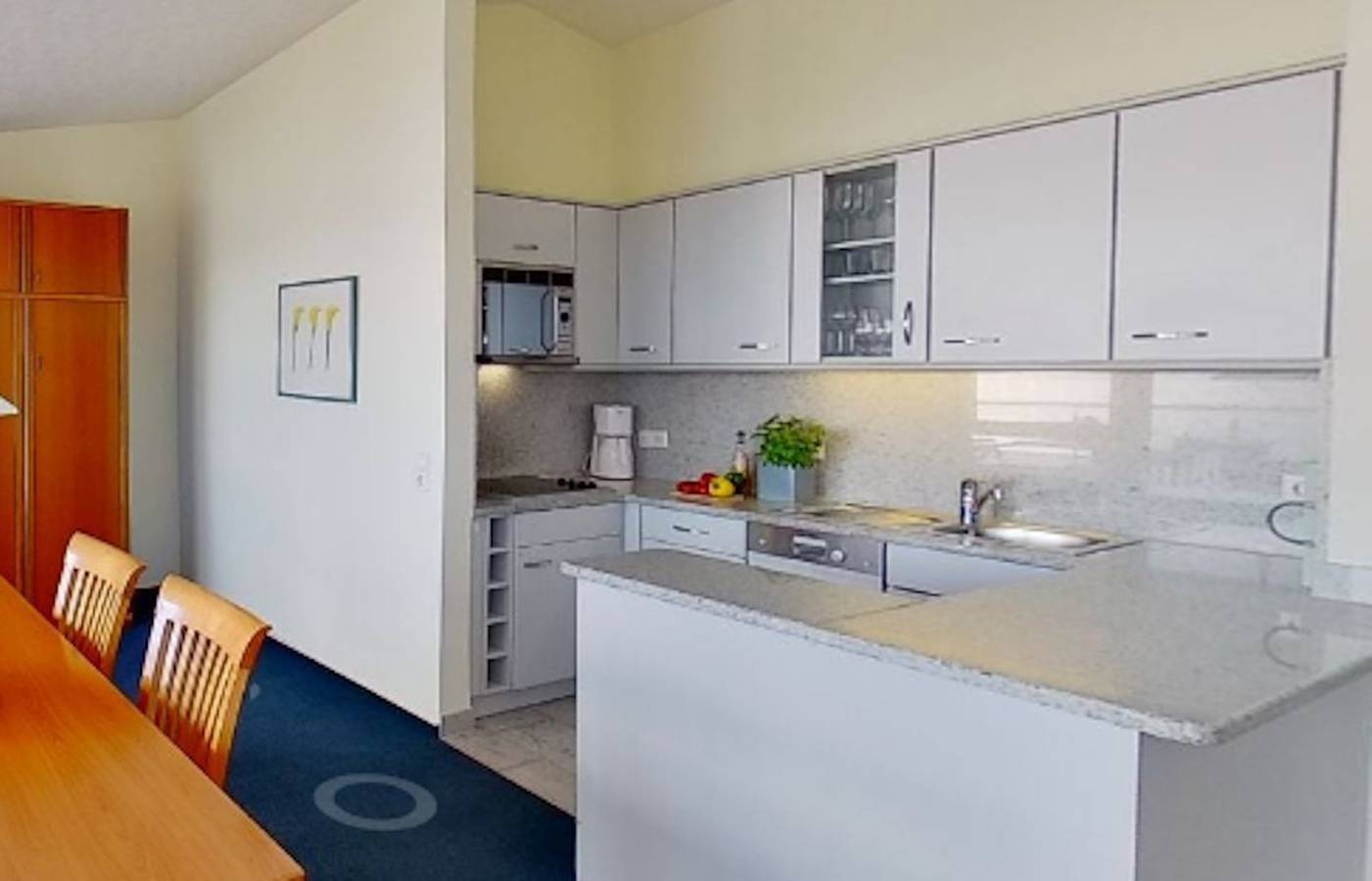Ganze Wohnung, Wohnen mit Meerblick in der Panoramawohnung, direkt am Strand, zentral gelegen in Norderney Weststrand, Norderney