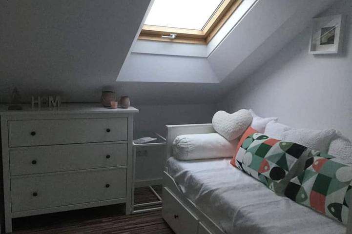 Ganze Wohnung, Apartment (penthouse) with sea view, elevator and air conditioning in A Pobra do Caramiñal, Rías Baixas