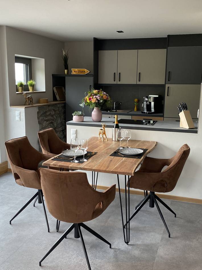 Ferienwohnung für 4 Personen, mit Terrasse und Garten sowie Sauna in Mützenich (Monschau)