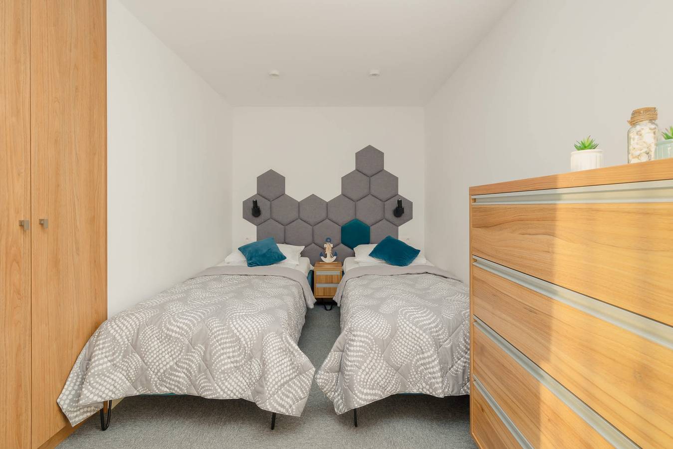 Cały apartament, Apartament wakacyjny dla 6 osób z balkon/ taras in Sarbinowo, Powiat koszaliński