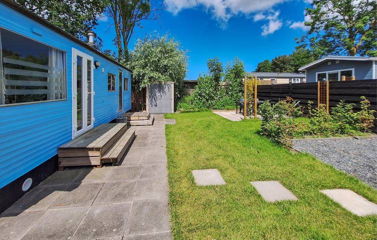 Camping für 4 Personen, mit Terrasse und Garten am Wattenmeer