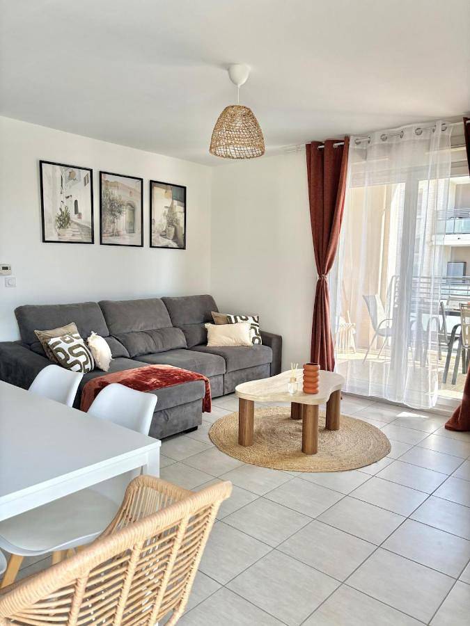 Appartement de vacances pour 5 personnes, avec vue et terrasse