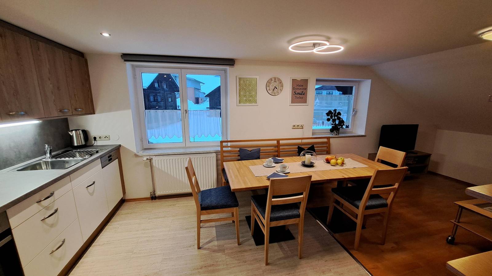 Ganze Ferienwohnung, Appartement/Fewo, Bad, Wc, 2 Schlafräume in Sonnenkopf, Dalaas