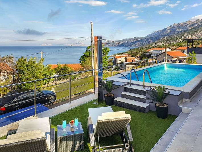 Ferienhaus für 8 Personen, mit Balkon - 1
