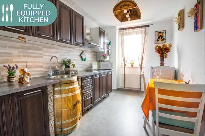 Appartement de vacances pour 2 personnes, avec jardin et vue