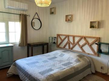 Gîte pour 4 personnes, avec piscine et terrasse, animaux acceptés à Saint-André-d'Olérargues