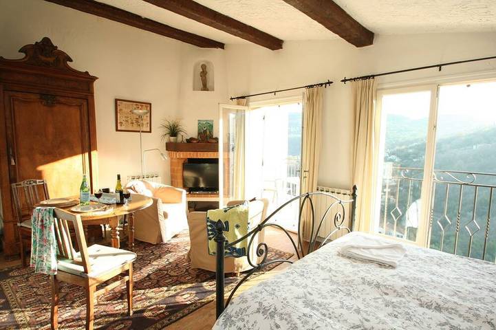 Gîte pour 2 personnes, avec piscine et balcon à Le Bar-sur-Loup - 3