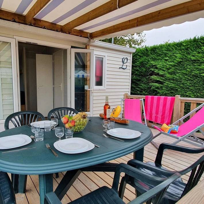 Camping pour 5 personnes, avec terrasse et bassin pour enfant à La Baule-Escoublac - 4
