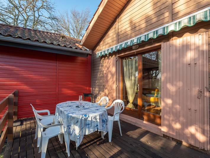 Maison de vacances pour 4 personnes, avec Terrasse et Jardin à Sanguinet