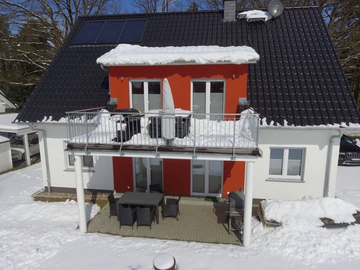 Ganze Ferienwohnung, Residenz am Krakower See - Ferienwohnung Erdgeschoss Waterkant in Krakow am See, Mecklenburgische Seenplatte
