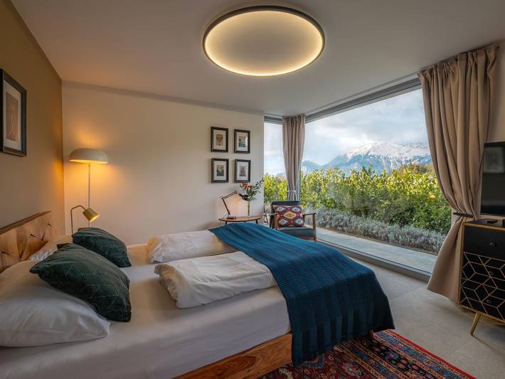 Ferienwohnung für 4 Personen, mit Terrasse und Garten, kinderfreundlich