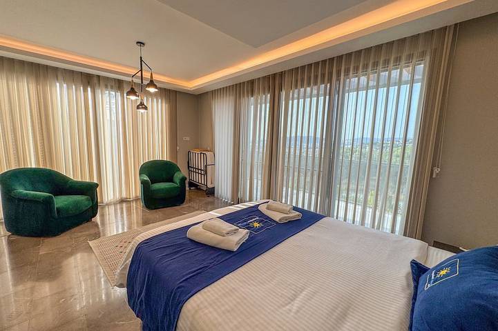 Villa pour 5 personnes, avec terrasse et jardin à Kusadasi - 4