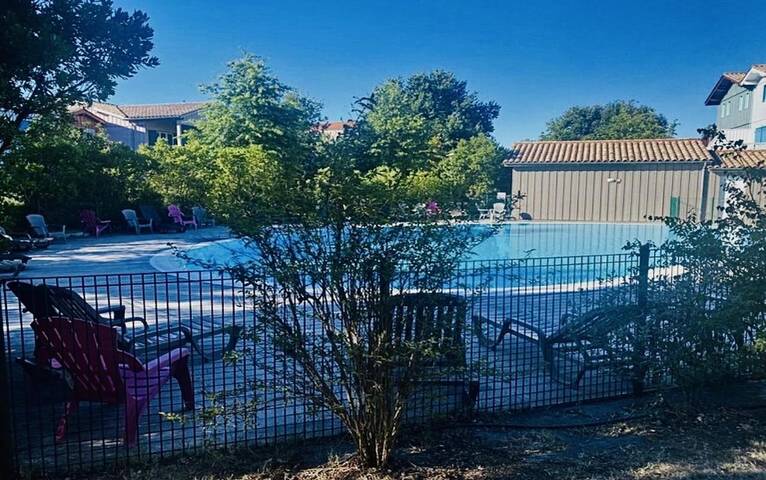 Gîte pour 6 personnes, avec terrasse et piscine, animaux acceptés à Le Teich - 3