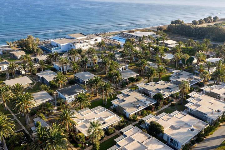 Club vacances pour 4 personnes, avec jardin et piscine ainsi que vue et bassin pour enfant en Crète - 3