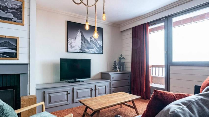 Chalet pour 9 personnes, avec balcon, animaux acceptés à Val Thorens - 3