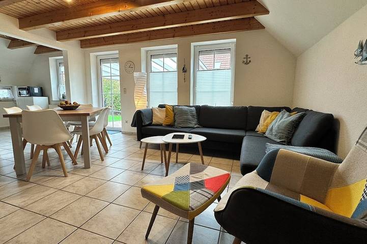 Ferienhaus für 6 Personen, mit Garten und Sauna