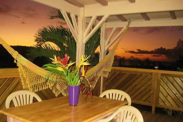 Gîte pour 2 personnes, avec terrasse et jardin à Deshaies