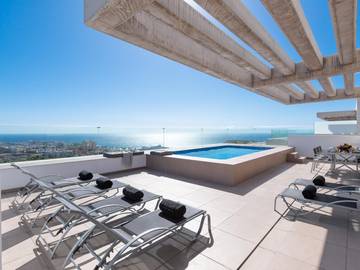 Ferienhaus für 6 Personen, mit Meerblick und Pool sowie Garten auf den Kanaren