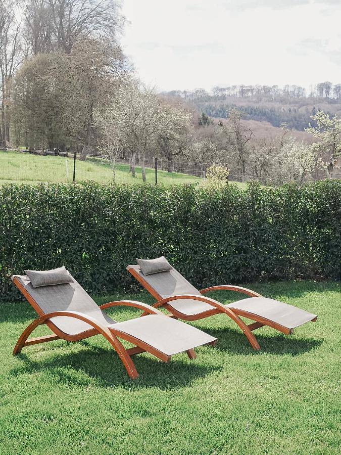 Ferienwohnung für 6 Personen, mit Terrasse und Garten sowie Ausblick in Echternach