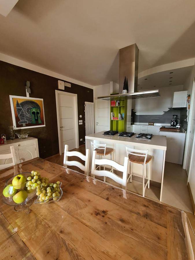 Ferienwohnung für 6 Personen, mit Balkon und Terrasse sowie Ausblick