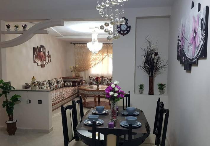 Gîte pour 10 personnes, avec balcon dans Oujda