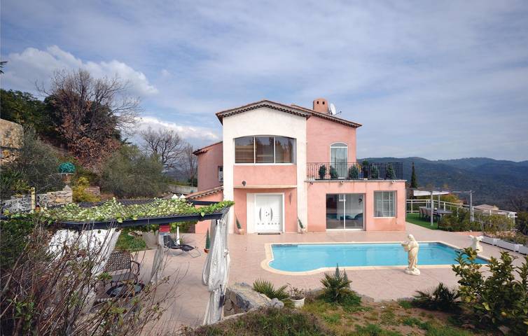 Wunderschönes Apartment mit Meerblick, Parkplatz und Pool in Les Adrets-de-l'Estérel, Massif de l'Esterel