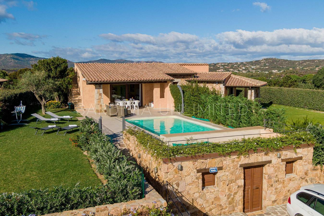 Villa Auriga in Salinedda, San Teodoro