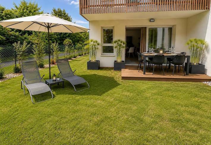 Appartement de vacances pour 5 personnes, avec vue et terrasse