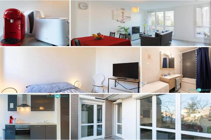 Gîte pour 10 personnes, avec terrasse à Évry - 3