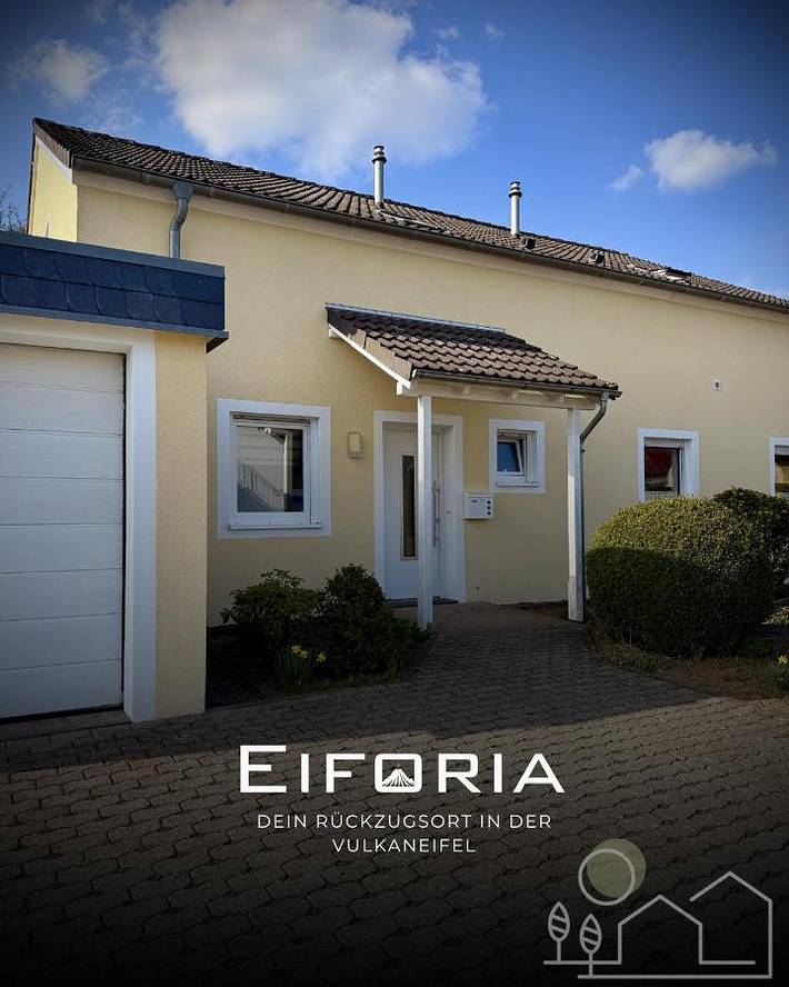 Luxus-Ferienhaus für 6 Personen, mit Terrasse und Garten sowie Sauna und Ausblick in Gerolstein