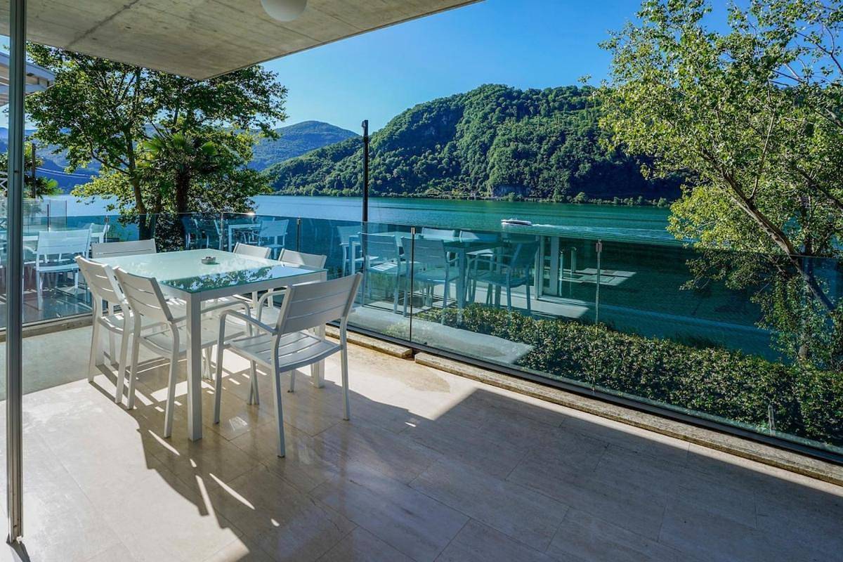 The Glass House & Spa in Caslano, Luganersee