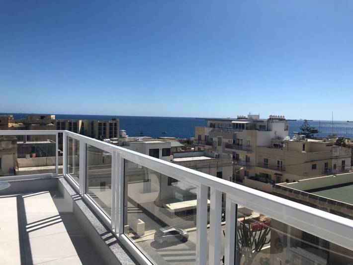 Appartement de vacances pour 4 personnes, avec Balcon et Terrasse dans Marsaskala