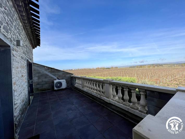 Gîte pour 4 personnes, avec terrasse, animaux acceptés