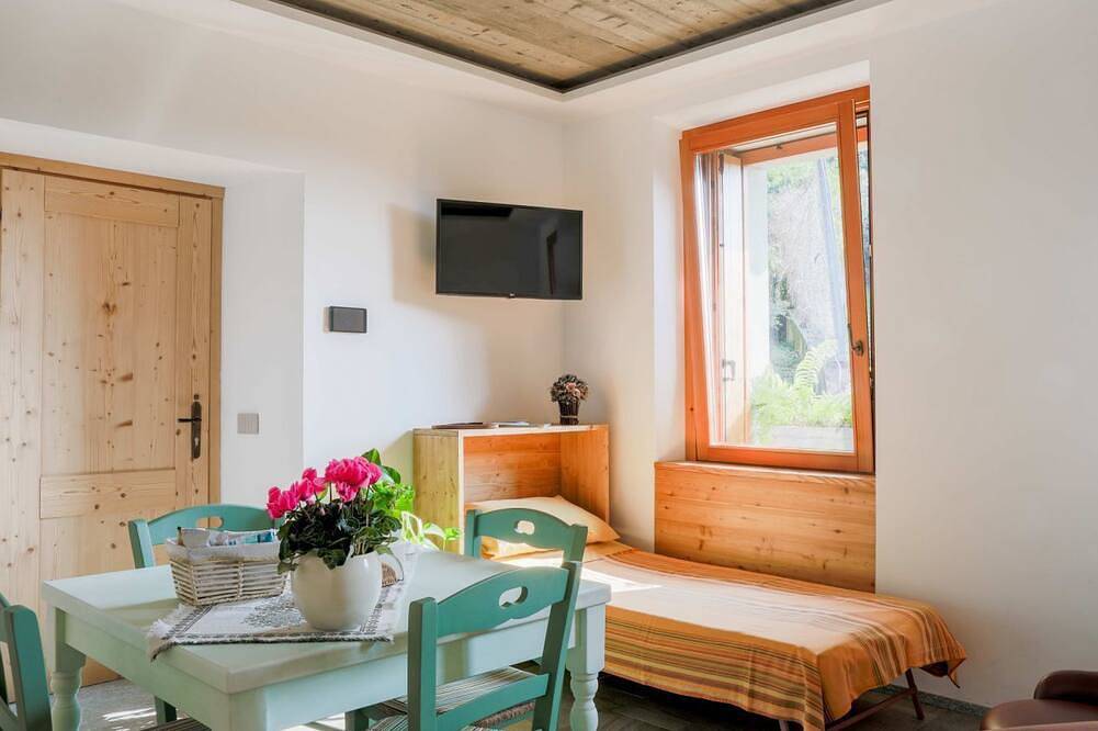 Green Chalet - Garden Jacuzzi and Spa few steps from the lake in Dervio, Westelijke Orobie-Alpen