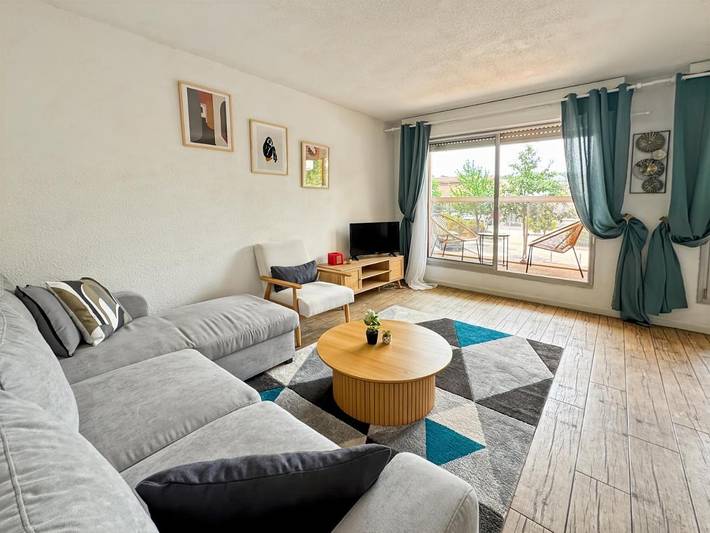 Gîte pour 6 personnes, avec balcon dans Gare D Arcachon