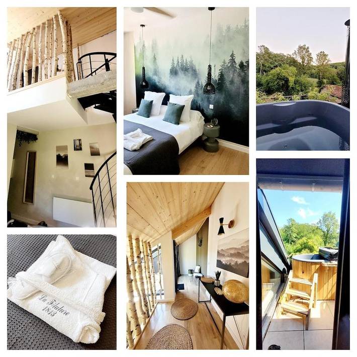 Appartement de vacances pour 3 personnes, avec balcon et jacuzzi