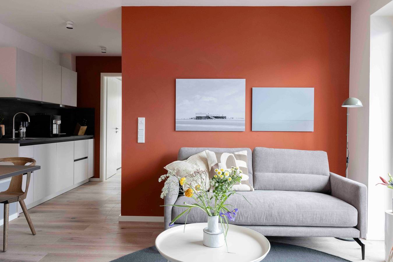 Ganze Wohnung, Ferienwohnung 'Orkney' mit Balkon und Wi-Fi in St. Peter-Bad, St. Peter-Ording