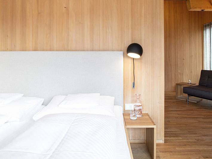 Hotel für 2 Personen, mit Balkon und Garten sowie Sauna und Ausblick in Bizau - 3