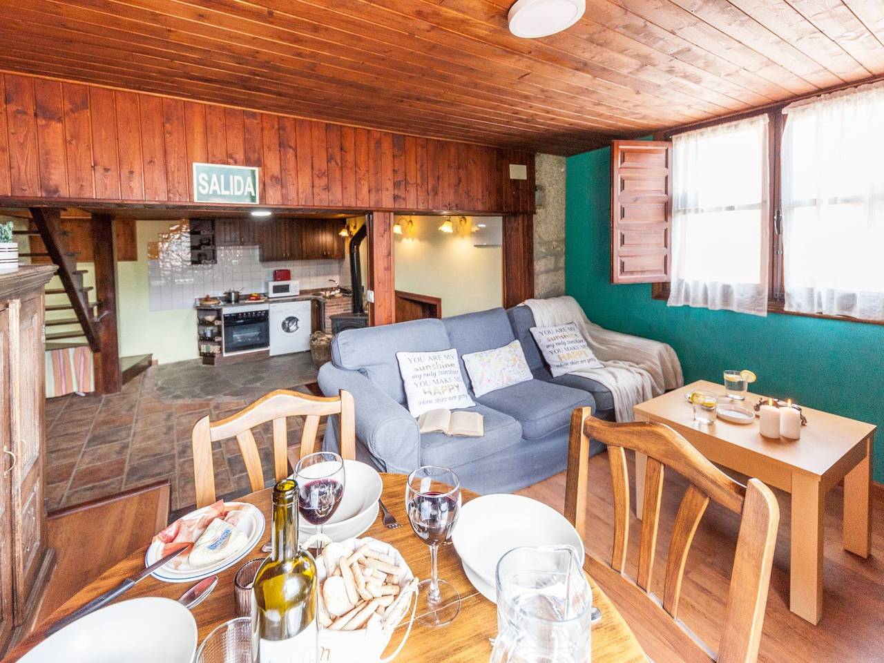 Appartement entier, Montegrande, Berghaus in idyllischer Lage in Teverga, Chaîne Cantabrique