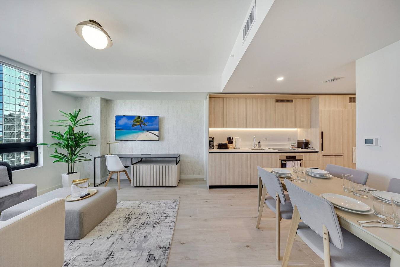 Ganze Wohnung, Ferienwohnung für 6 Personen mit Sauna in Miami, Florida