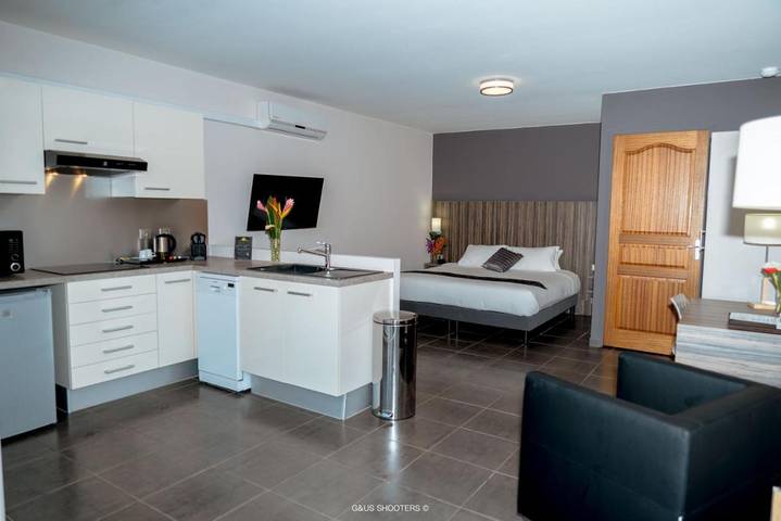 Appart’hôtel pour 2 personnes, avec terrasse et vue - 1