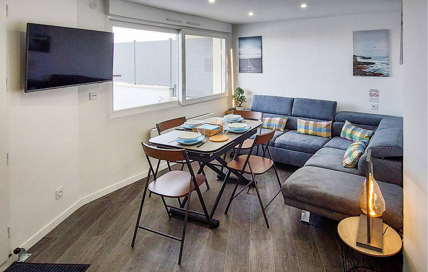 Apartamento vacacional entero, Acogedor Apartamento a 2km de la Playa con WiFi y Parking in Quiberville, Región de Dieppe