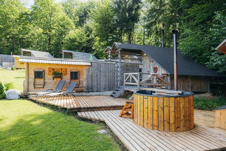 Camping für 2 Personen, mit Pool und Ausblick sowie Terrasse in Slowenien - 3
