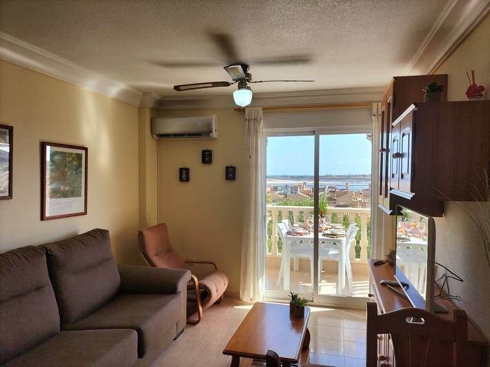 Gîte pour 6 personnes, avec Vue sur l’océan et Balcon/Terrasse ainsi que Jardin et Vue à Carthagène - 3