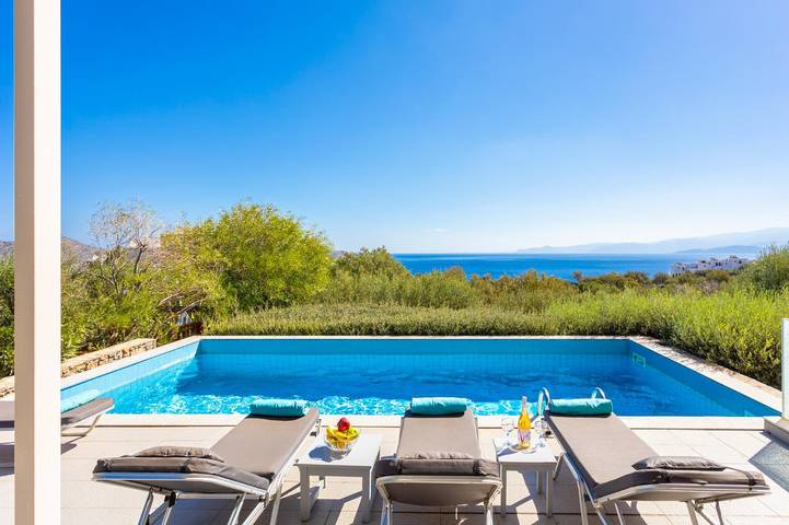 Location de vacances pour 12 personnes, avec jardin dans Elounda - 4