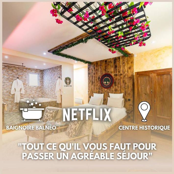 Gîte pour 2 personnes, avec jacuzzi dans Cathedrale Sainte Marie D Auch