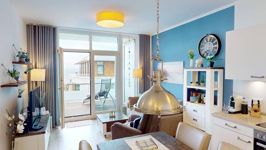 Ferienwohnung für 2 Personen, mit Terrasse und Sauna in Neustadt in Holstein - 2