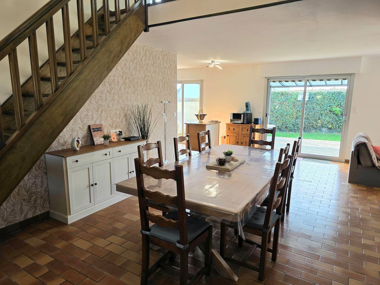 Maison de vacances « Les Volets Bleus » avec terrasse, jardin privés et Wi-Fi in Pirou, Région de Coutances